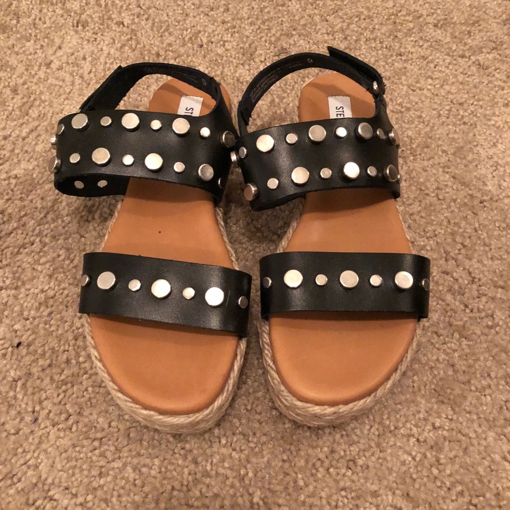 Steve Madden studded espadrilles